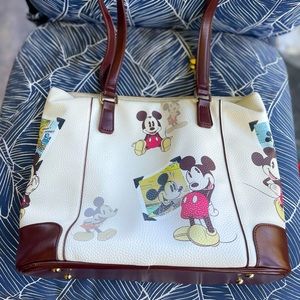 Disney Mickey Mouse retro Bradford exchange shoulder bag tote